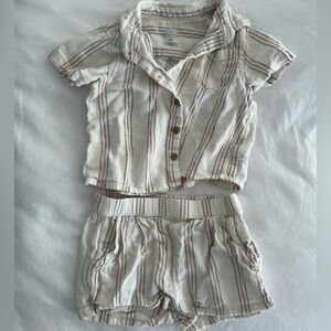 Cloud Island matching set 3-6 mo